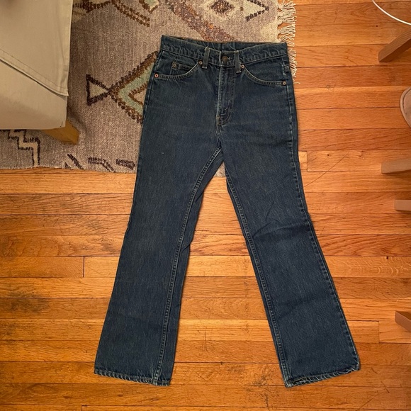 Levi’s Vintage 70s Orange Tab 517 Bootcut Jeans - Picture 2 of 5
